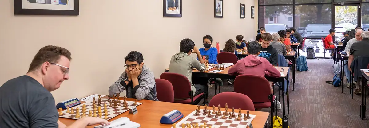 Tuesday Night Action event image from Charlotte Chess Center.