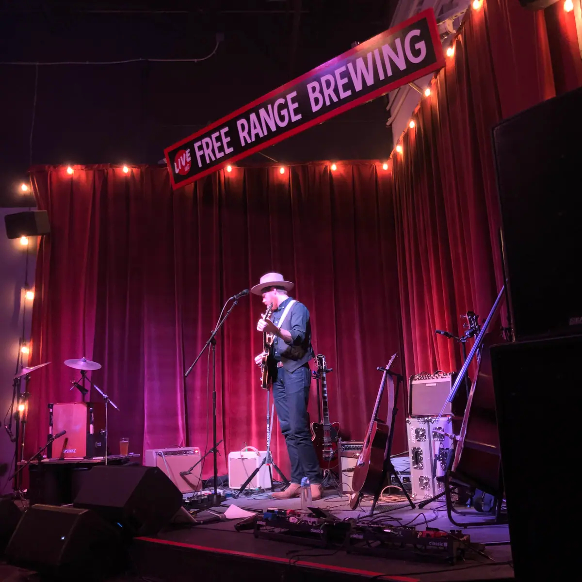 Live Music Sunday featuring Seth Peagler event image from Free Range Brewing.