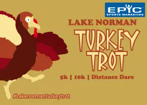 20th Annual Lake Norman Half Marathon Turkey Trot 10K & 5K event image from Races + fitness calendars.