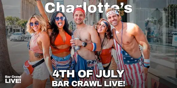 Official July 4th Bar Crawl Charlotte Independence Day Bar Crawl LIVE! event image from Neighborhood calendars.