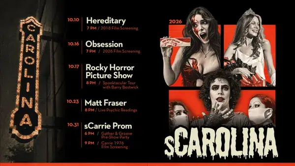 sCarolina: sCarrie Prom (50th Anniversary of Carrie) event image from Neighborhood calendars.