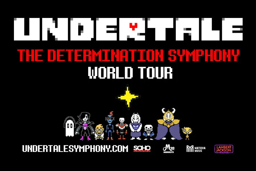 Undertale - The Determination Symphony World Tour event image from Major venue calendars.