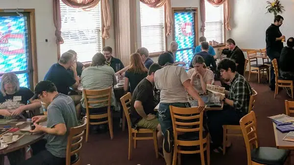 Beer & Boardgames at the Waldhorn event image from Queen City Game Club.