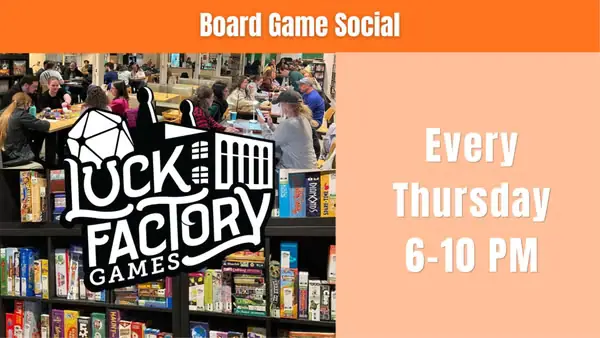 Board Game Social - Open Play event image from Charlotte Nerds & Gamers.
