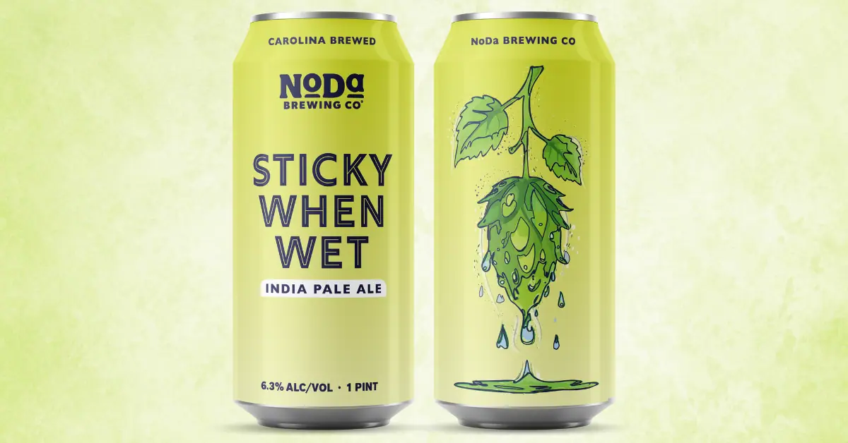 Sticky When Wet IPA Release event image from Food, drink + market calendars.