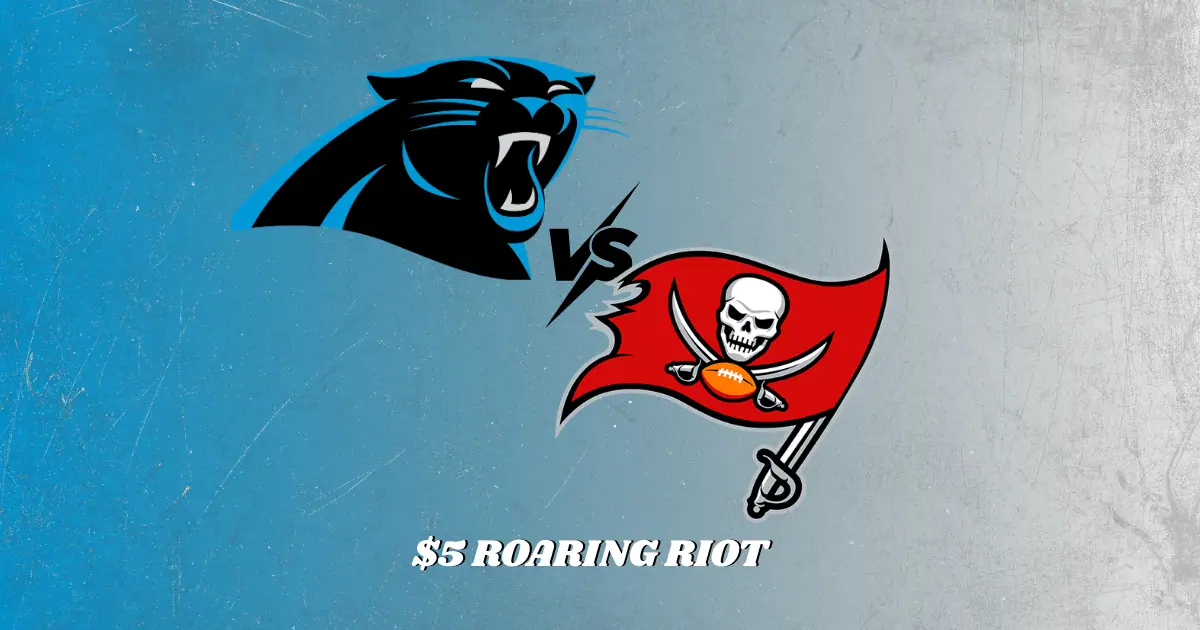 Panthers vs. Buccaneers Watch Party! event image from Food, drink + market calendars.