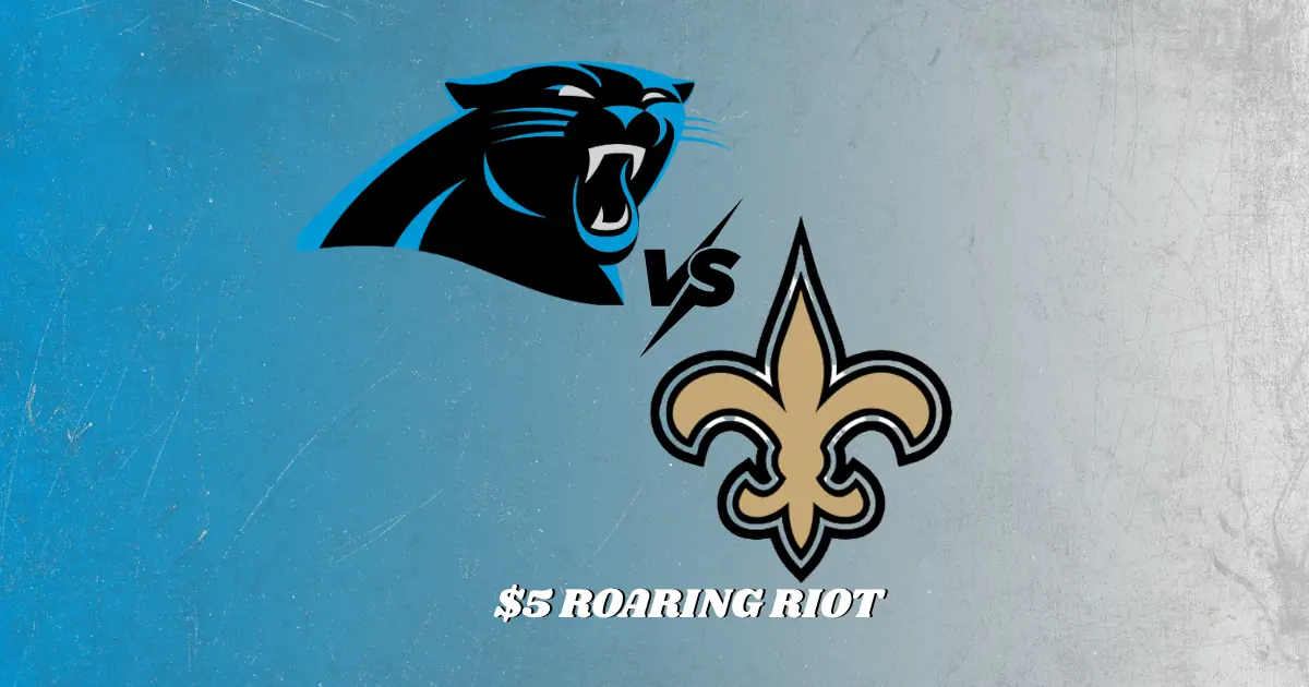 Panthers vs. Saints Watch Party! event image from Food, drink + market calendars.