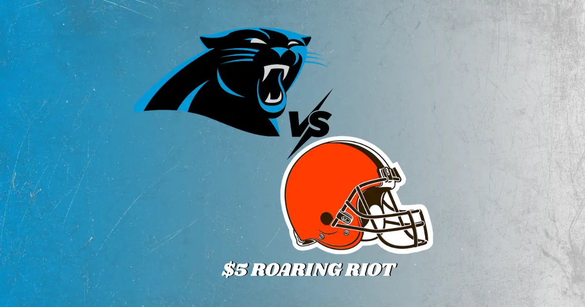 Panthers vs. Browns Watch Party! event image from Food, drink + market calendars.