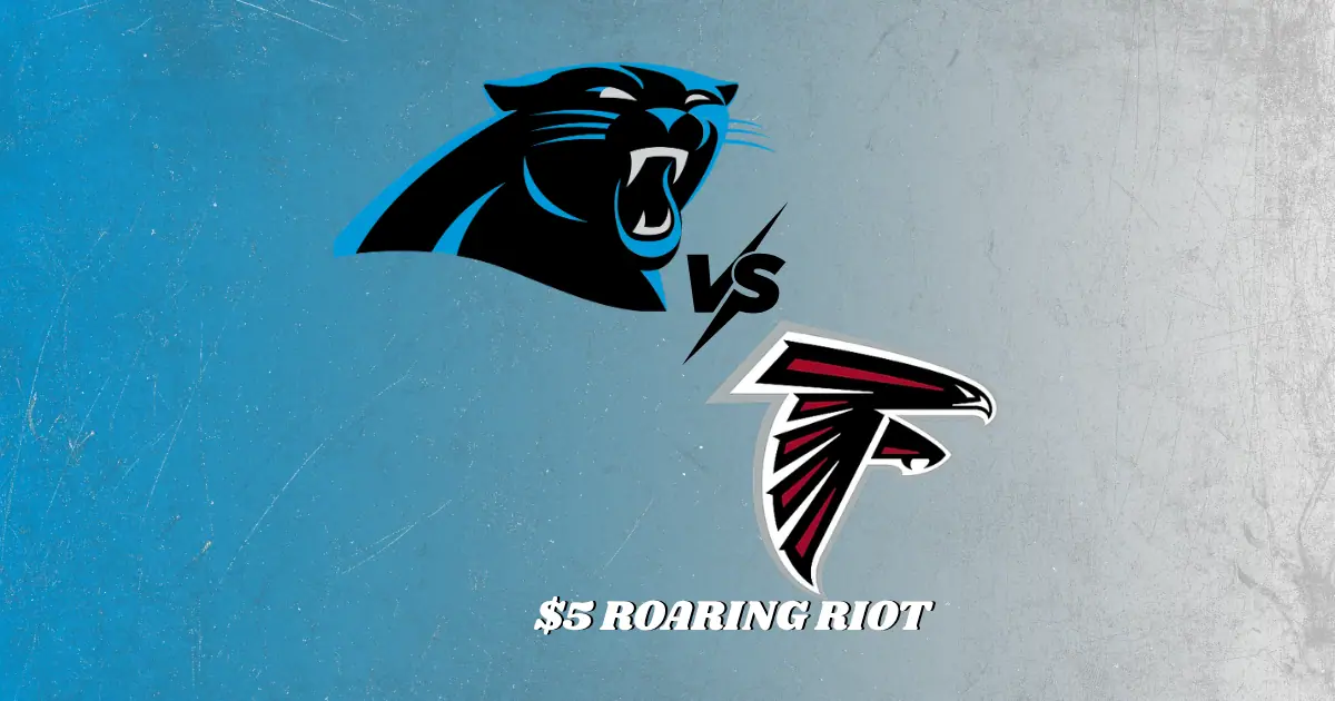 Panthers vs. Falcons Watch Party! event image from Food, drink + market calendars.
