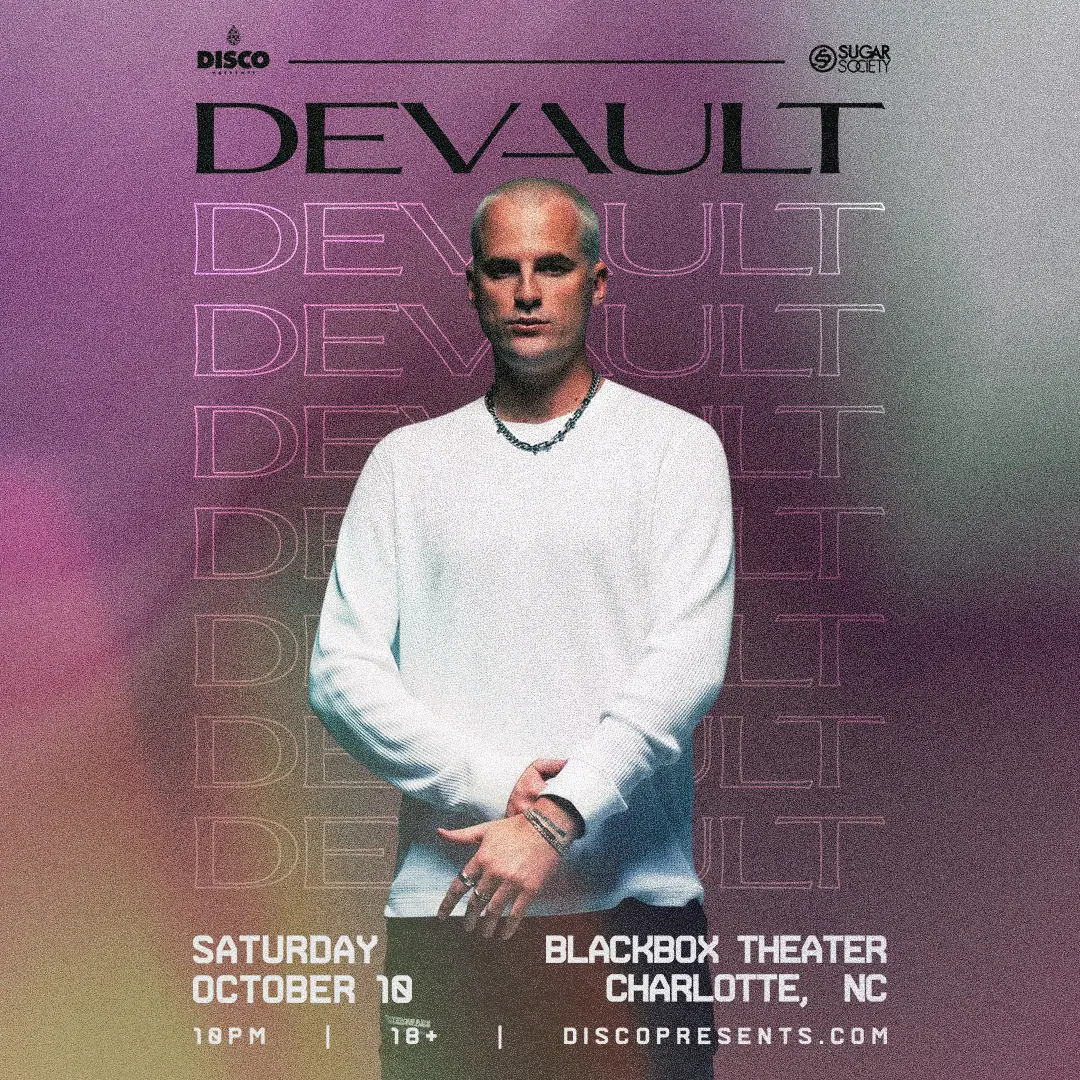 Devault event image from Independent Charlotte music venues.