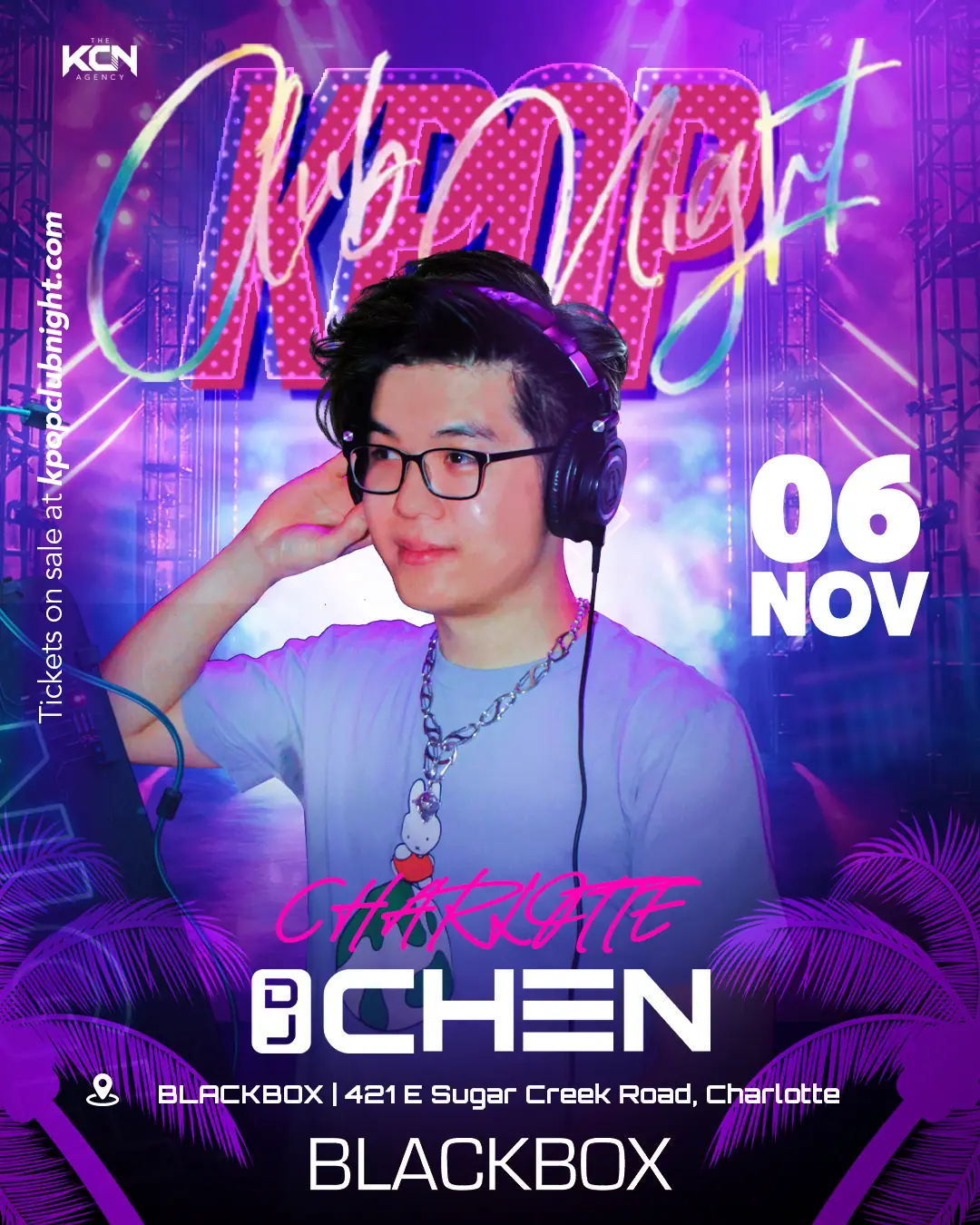 Kpop Club Night event image from Independent Charlotte music venues.
