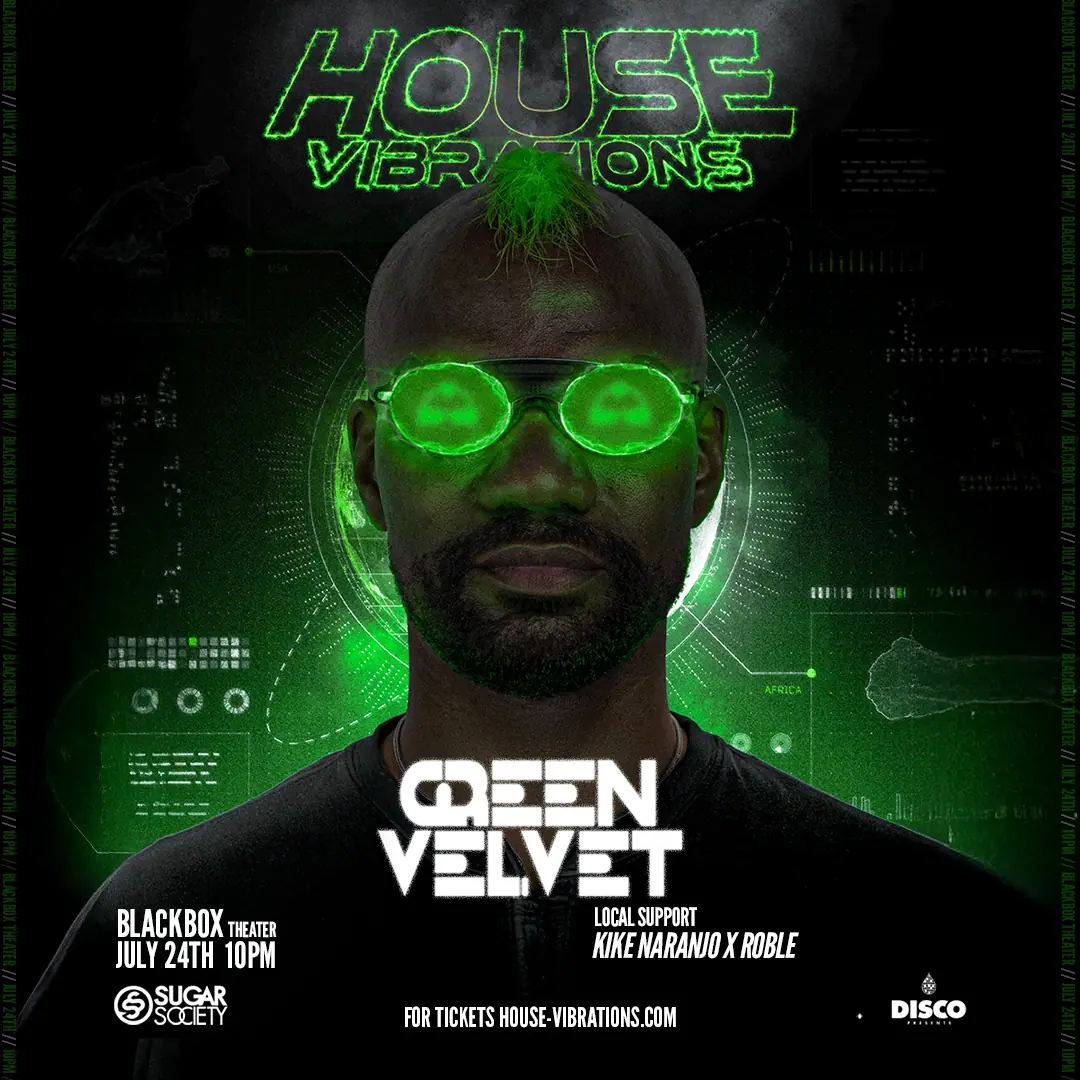 Green Velvet event image from Independent Charlotte music venues.