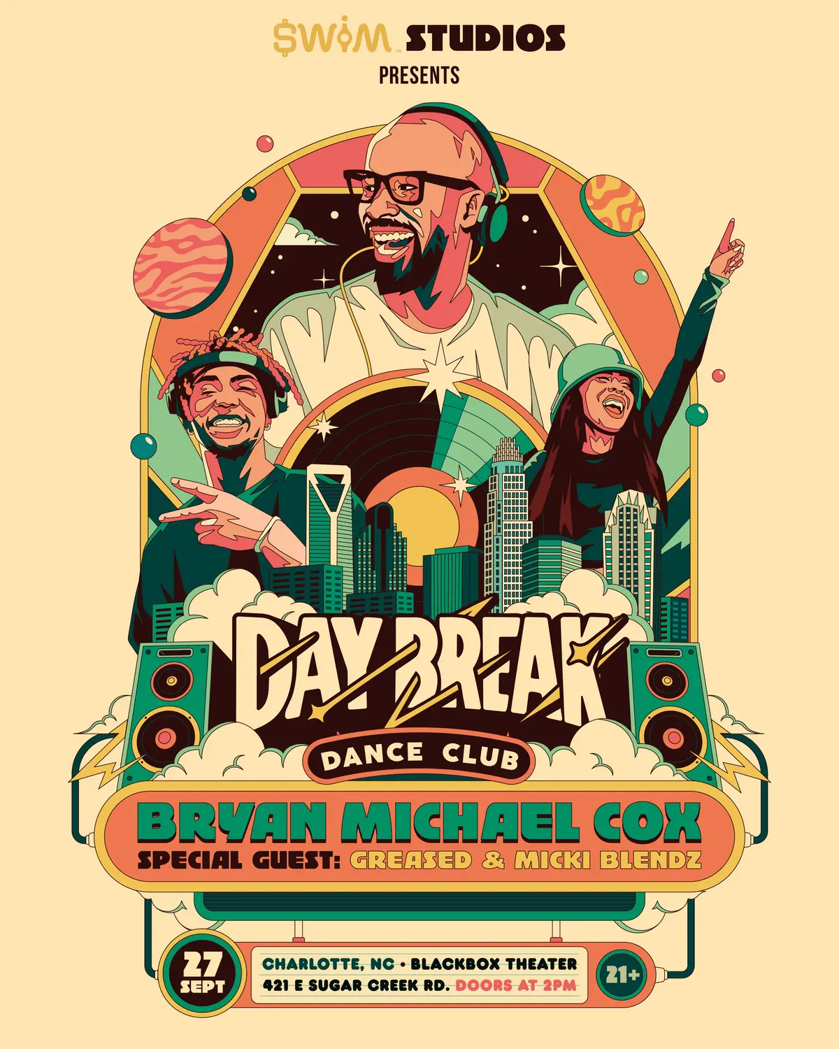 Day Break Dance Club event image from Independent Charlotte music venues.
