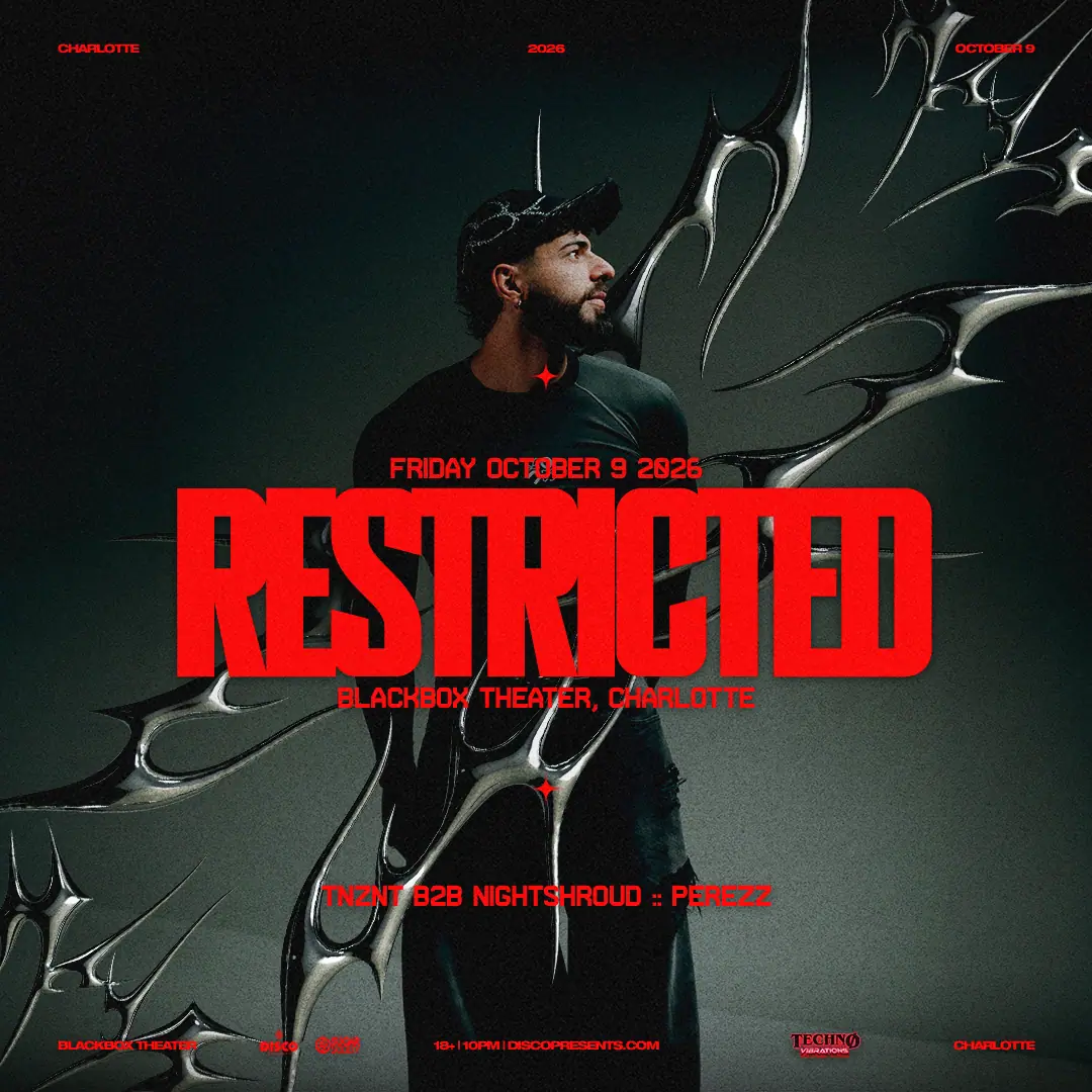 Restricted event image from Independent Charlotte music venues.