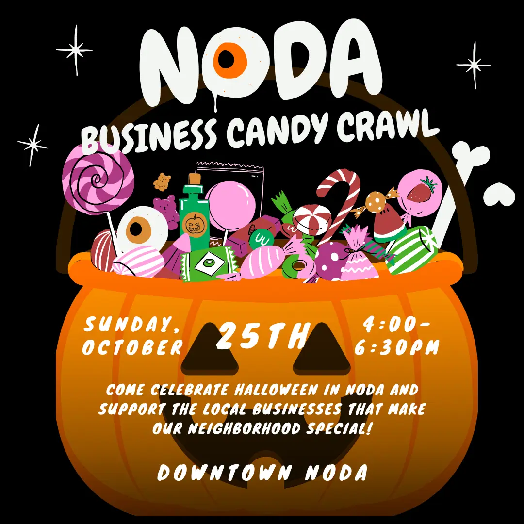 NoDa Downtown Candy Crawl event image from Neighborhood calendars.