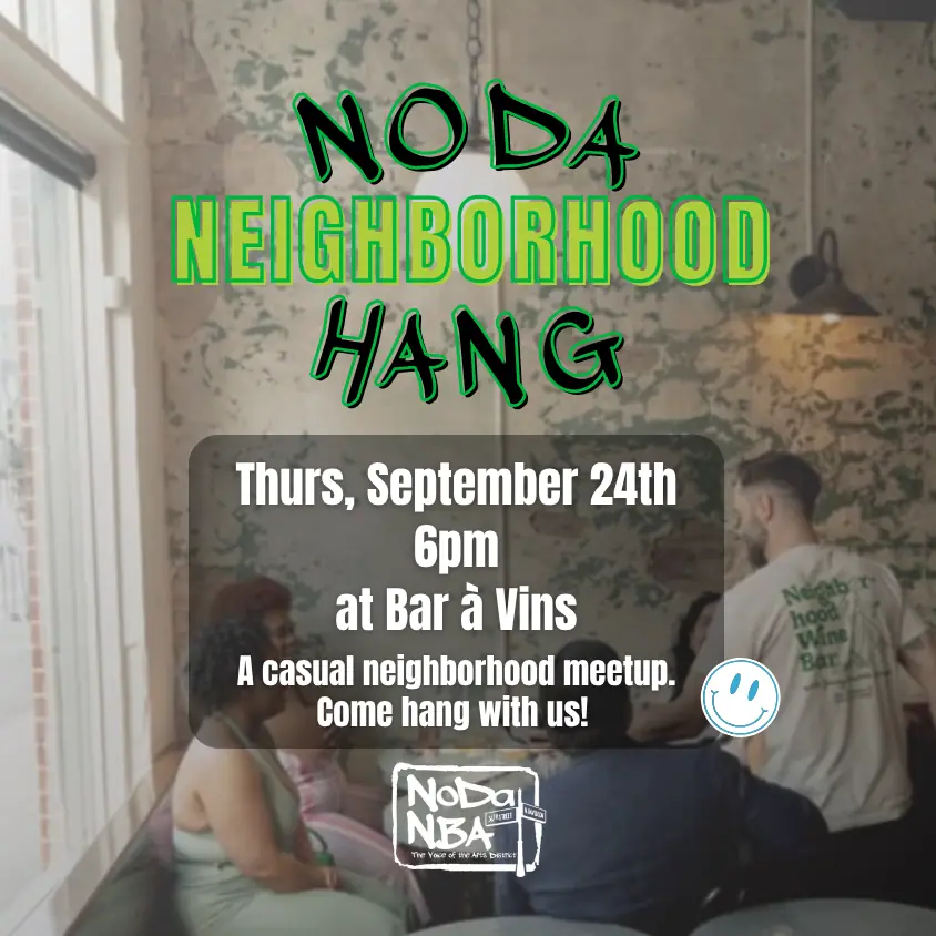 NoDa Neighborhood Hangs event image from Neighborhood calendars.