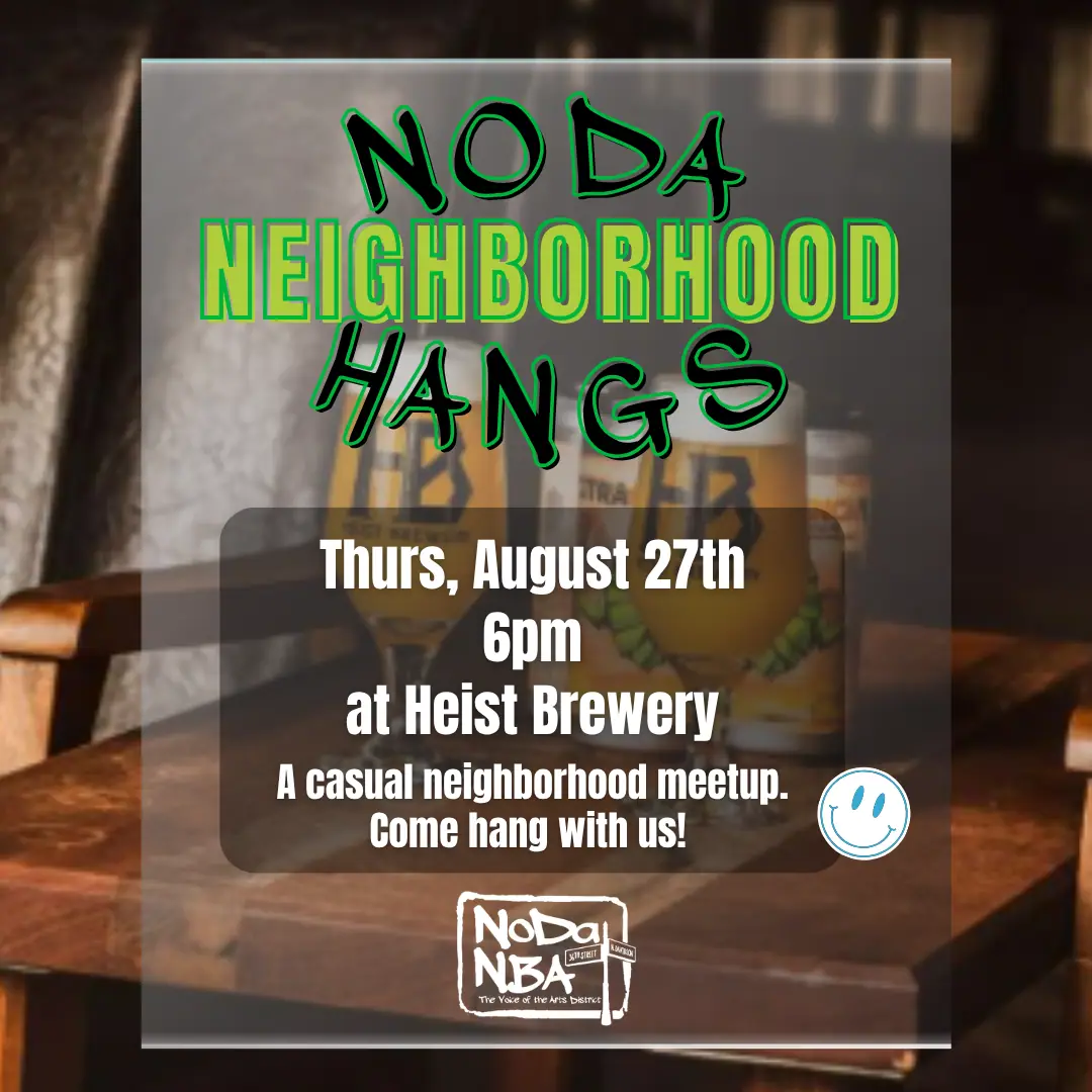 NoDa Neighborhood Hangs event image from Neighborhood calendars.