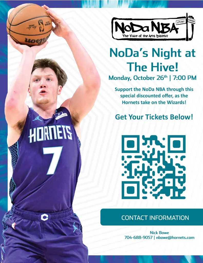 NoDa Night at The Hive! event image from Neighborhood calendars.