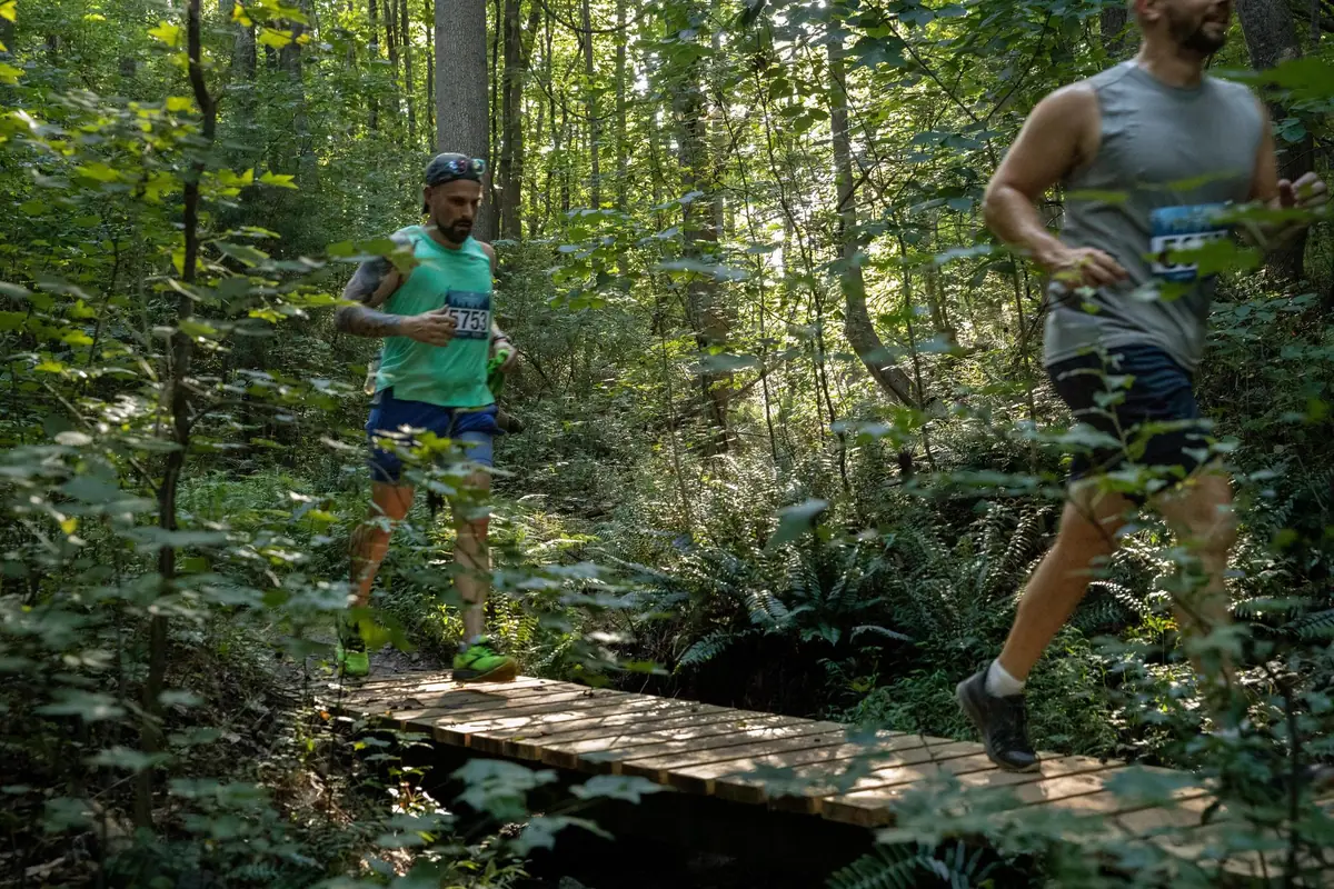 Amphibious Duathlon event image from Whitewater Center.