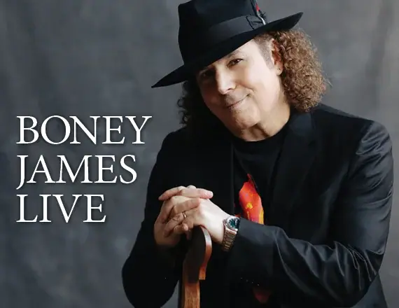 Boney James Live event image from Blumenthal Arts / CarolinaTix.