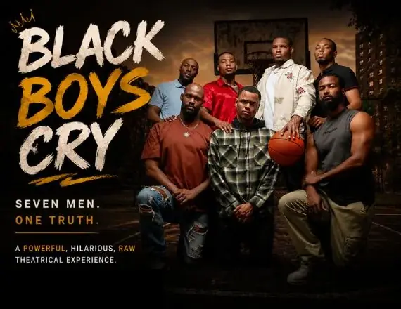 Black Boys Cry event image from Blumenthal Arts / CarolinaTix.