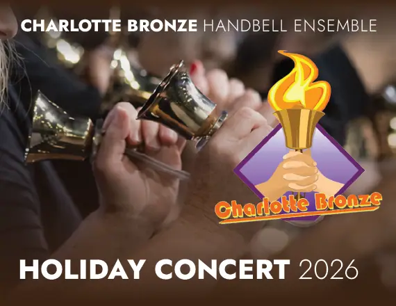 Charlotte Bronze's Holiday Concert 2026 event image from Blumenthal Arts / CarolinaTix.