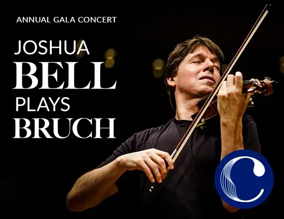 Charlotte Symphony: Joshua Bell Plays Bruch event image from Blumenthal Arts / CarolinaTix.