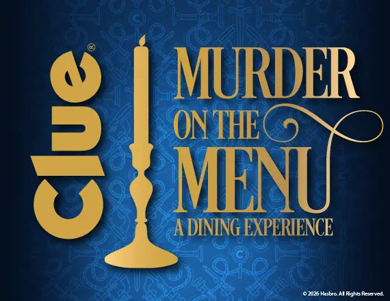 Clue: Murder on the Menu event image from Blumenthal Arts / CarolinaTix.