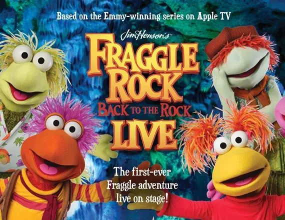 Fraggle Rock: Back to the Rock LIVE event image from Blumenthal Arts / CarolinaTix.