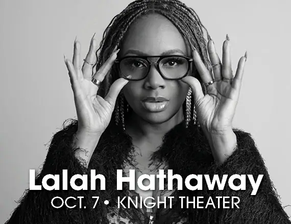 Lalah Hathaway event image from Blumenthal Arts / CarolinaTix.