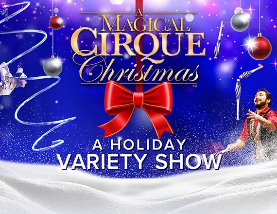 A Magical Cirque Christmas event image from Blumenthal Arts / CarolinaTix.