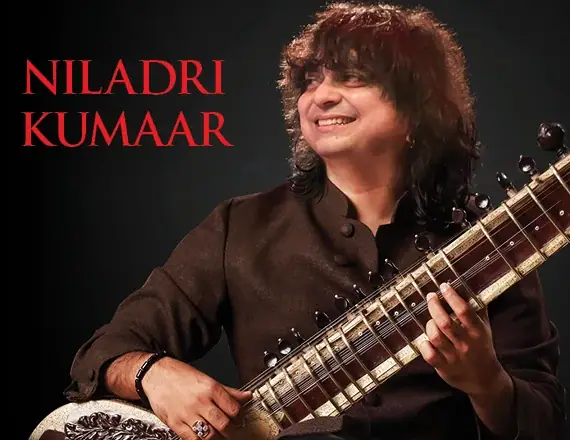 Niladri Kumaar: The Space Between the Notes event image from Blumenthal Arts / CarolinaTix.