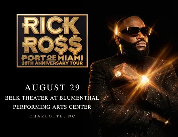 Rick Ross - Port of Miami - 20 Year Anniversary Tour event image from Blumenthal Arts / CarolinaTix.