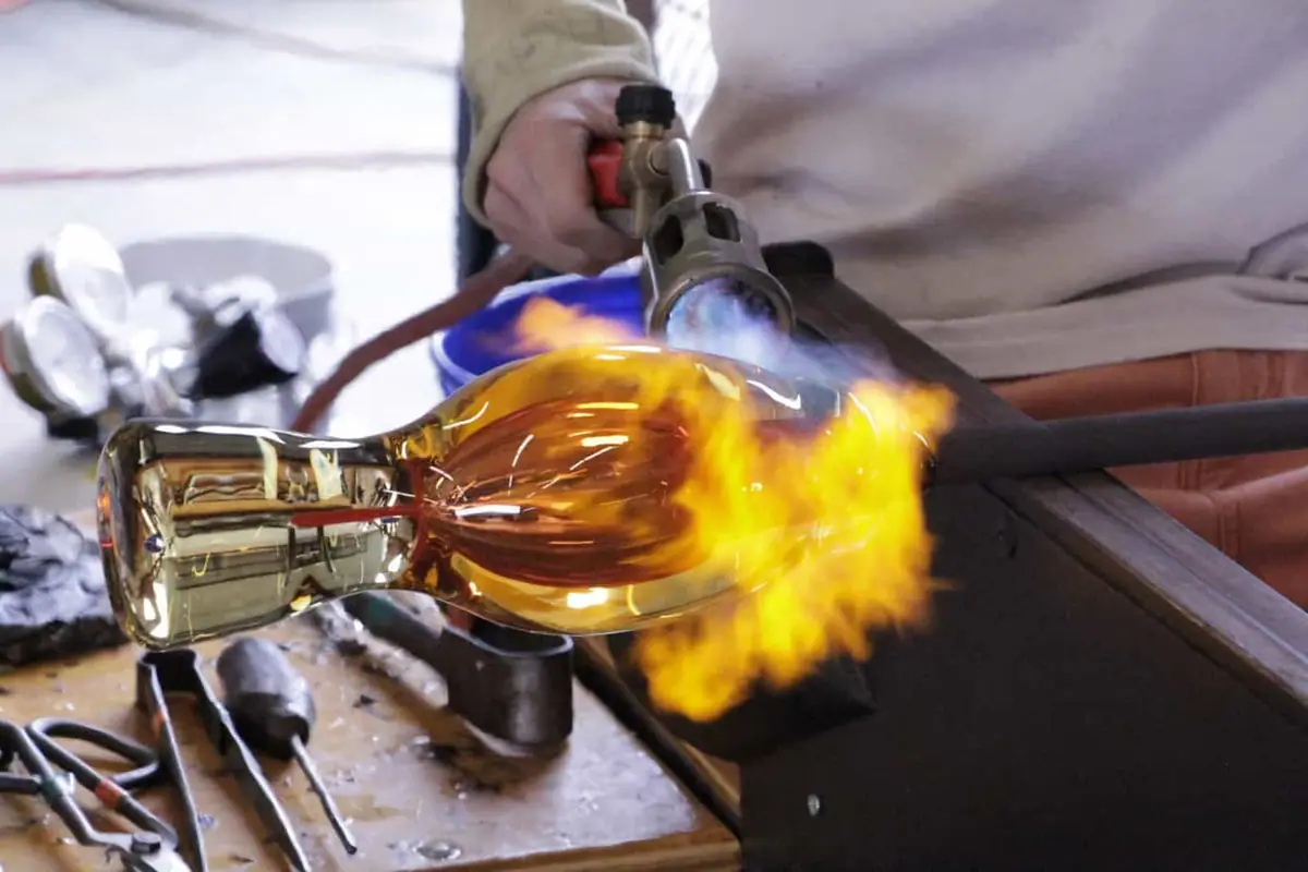 Hot Glass Alley's Open Demo event image from Charlotte On The Cheap.