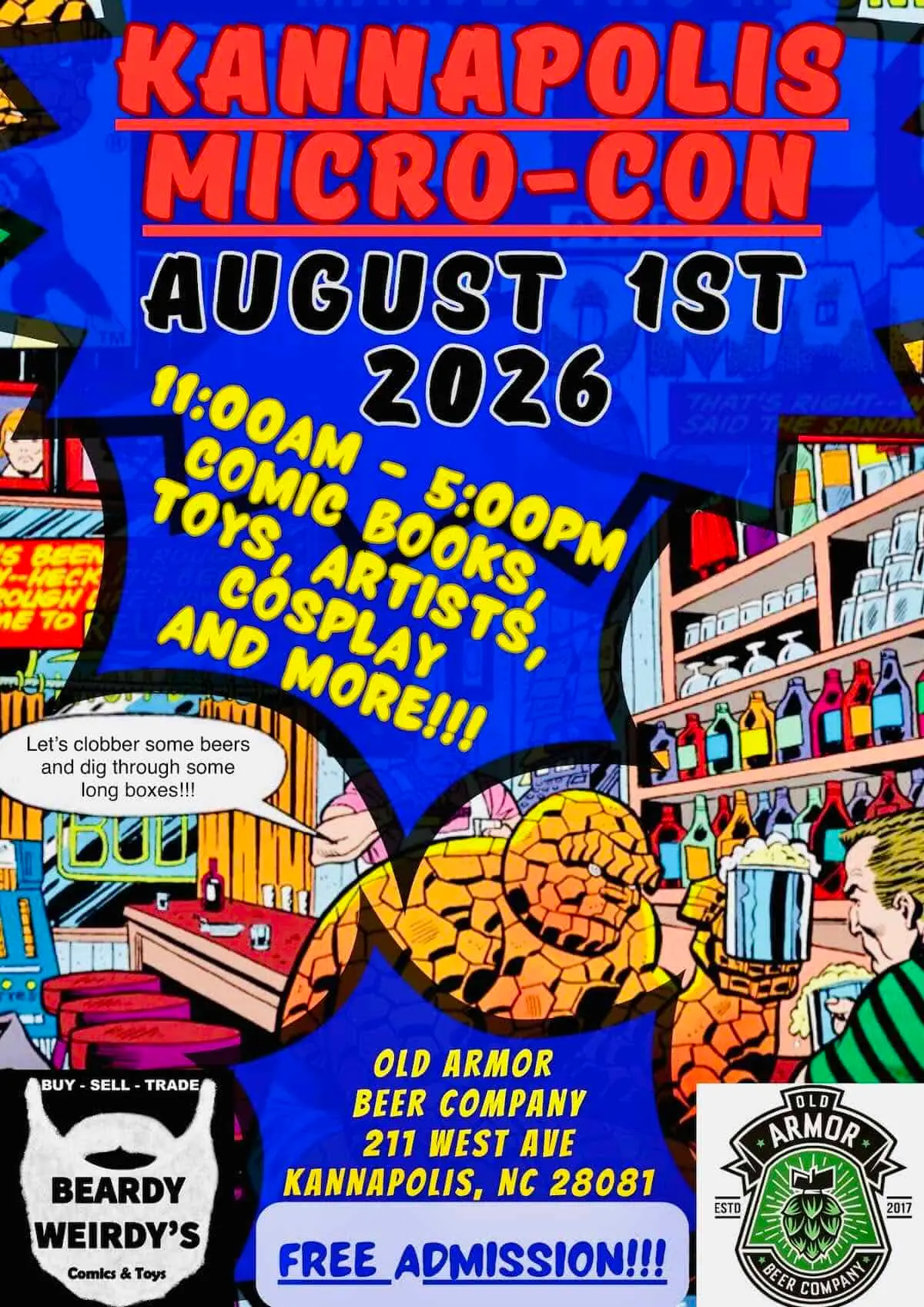 Kannapolis Micro-Con event image from Charlotte On The Cheap.