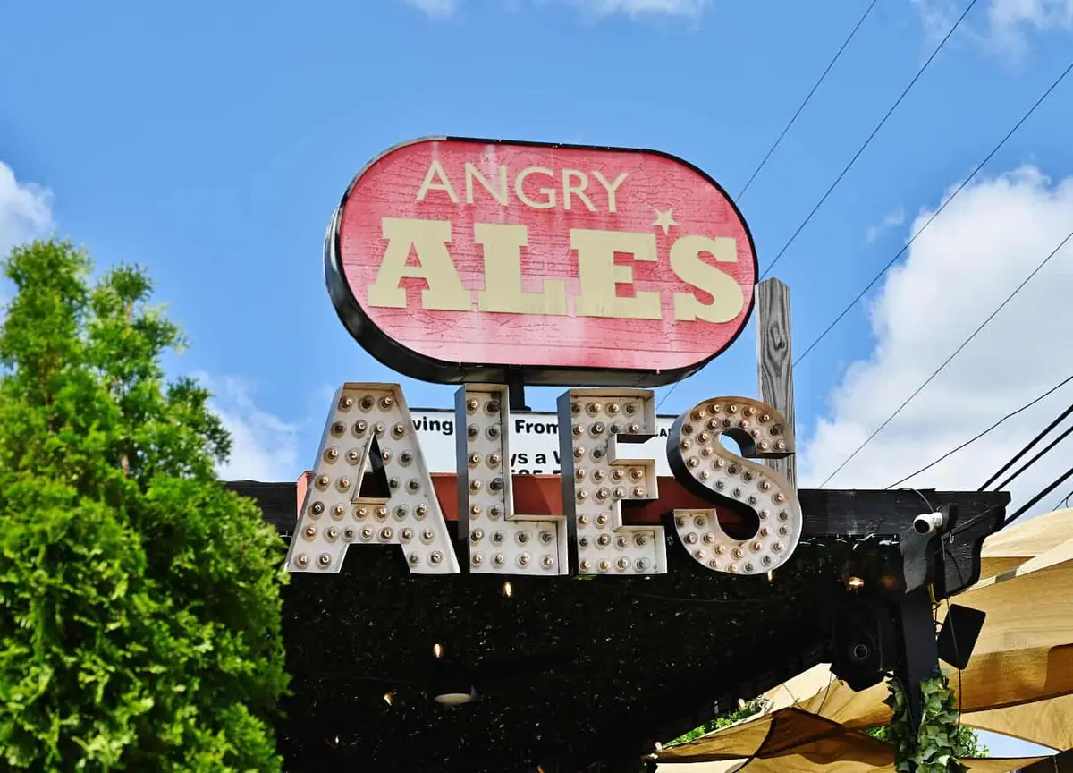 Angry Ale's 25th Anniversary: $1 domestic beers event image from Charlotte On The Cheap.