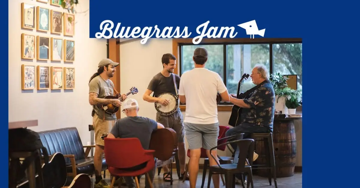 Bluegrass Jam event image from Charlotte On The Cheap.