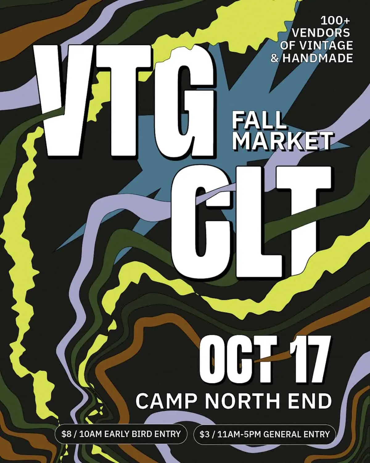 VTGCLT Fall Vintage Market event image from Charlotte On The Cheap.