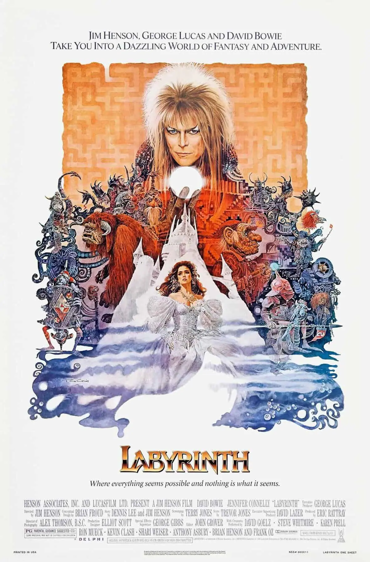 Free screening of Labyrinth event image from Charlotte On The Cheap.