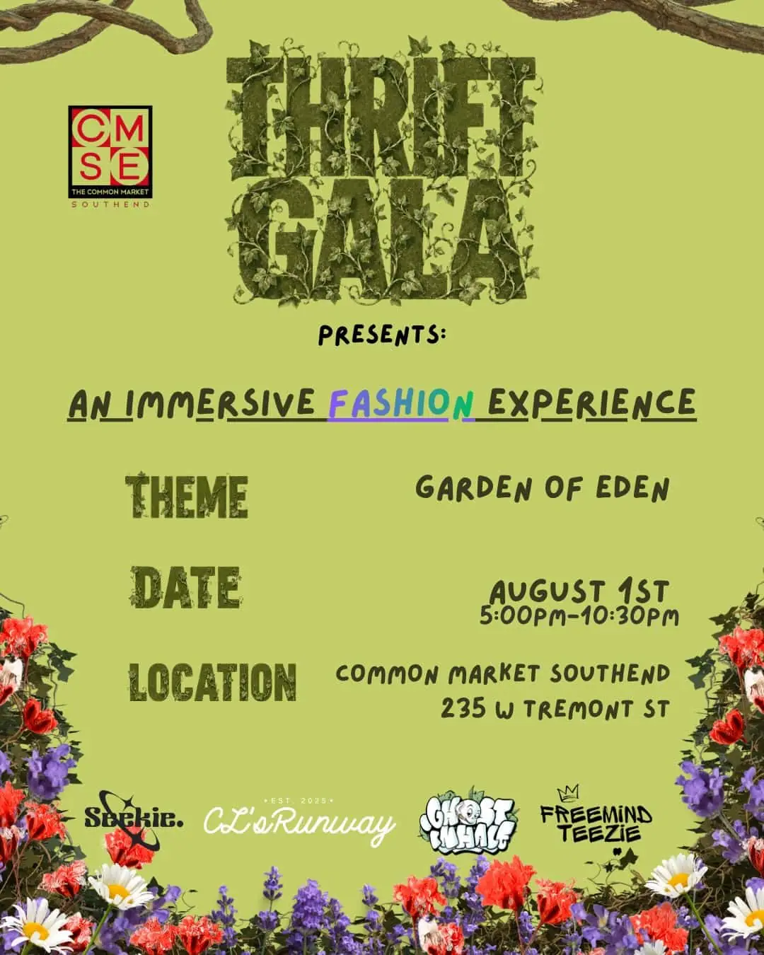 Thrift Gala event image from Charlotte On The Cheap.