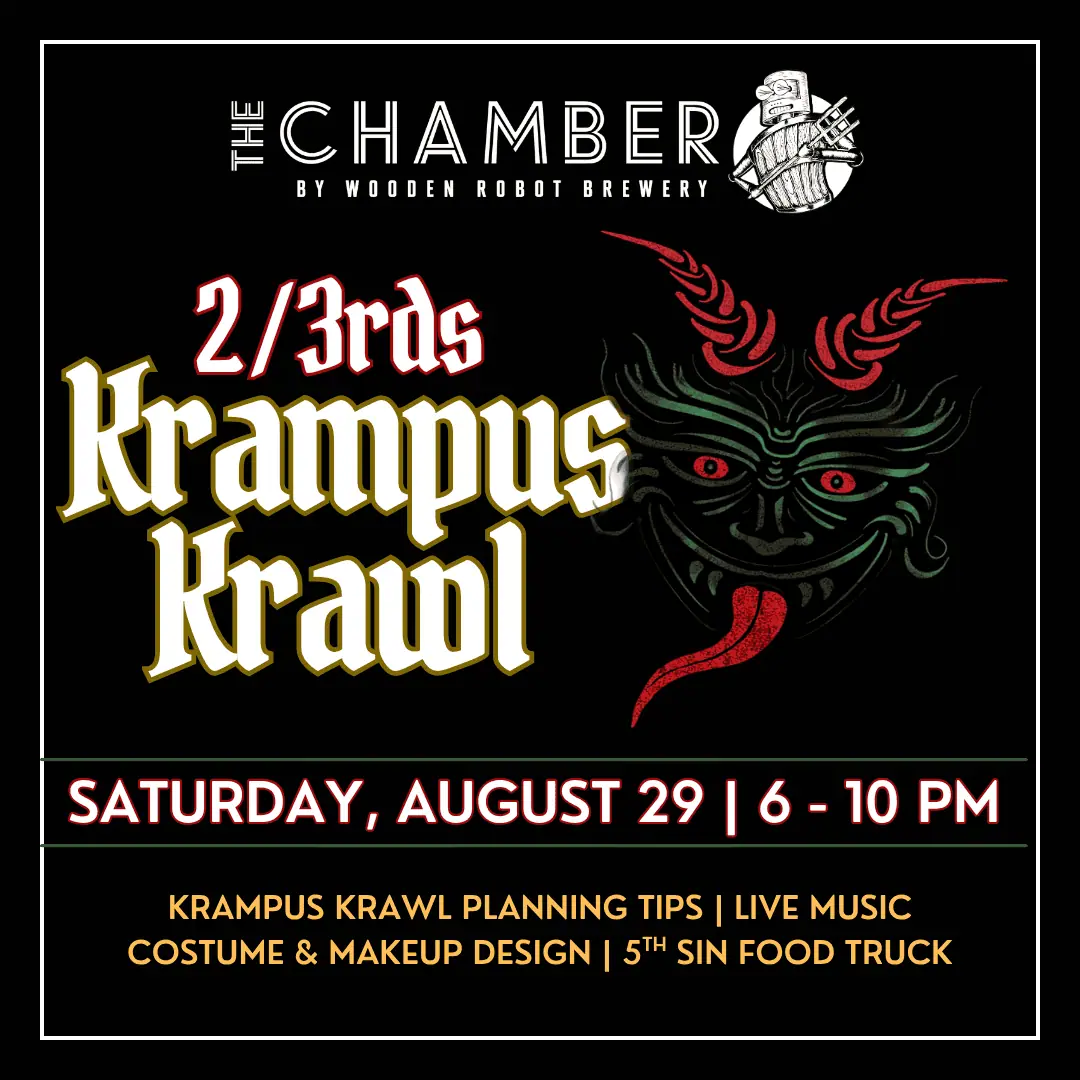Krampus Planning Event (free makeup application and more!) event image from Charlotte On The Cheap.