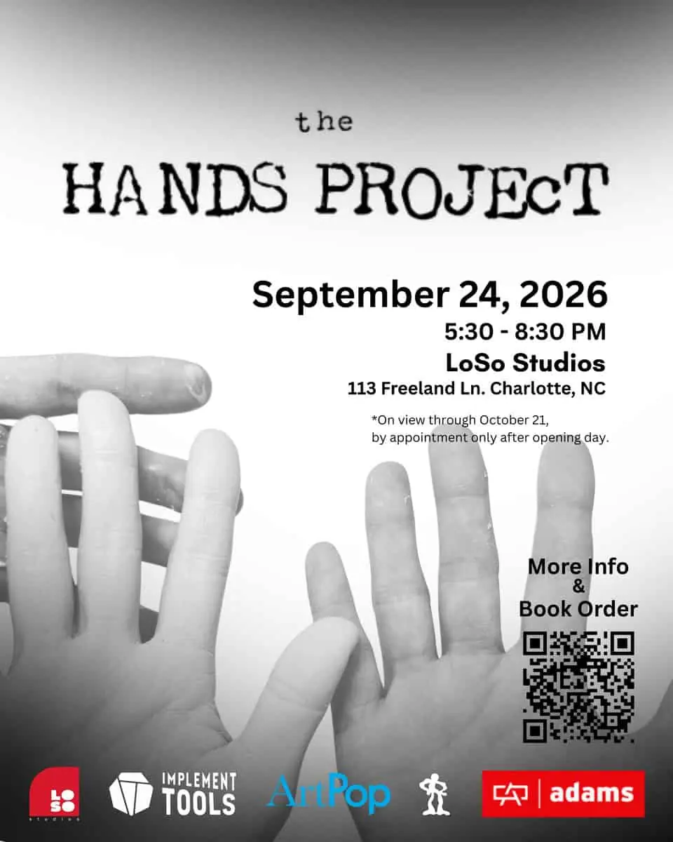 The Hands Project event image from Charlotte On The Cheap.
